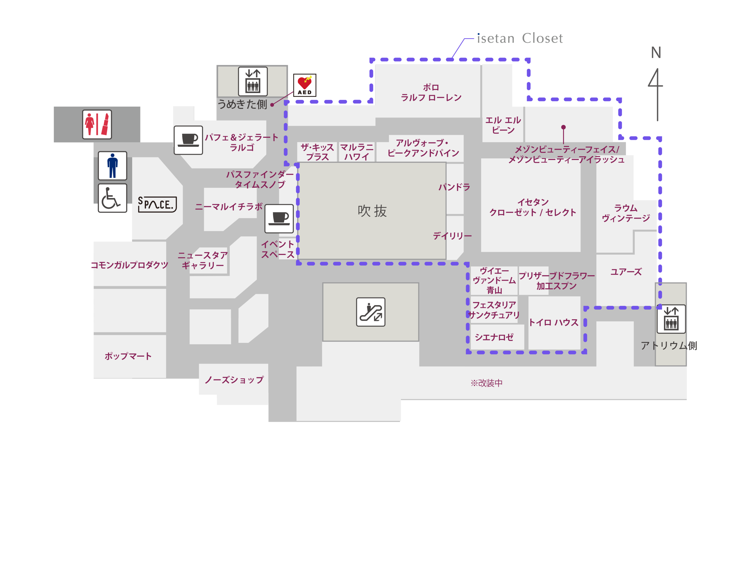ルクア イーレ 4F